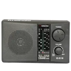GENERICO - Radio Parlante Portati 5 Bandas AM FM SW
