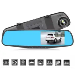 undefined - Cámara Espejo Retrovisor Frontal y Trasera 170°