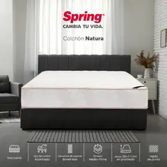MALCREADO0046107 - Colchón Spring Natura Doble 140x190 cm
