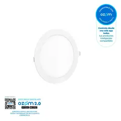 VTA PLUS - Panel LED Inteligente Wifi Multicolor 12w 6.5" Incrustar