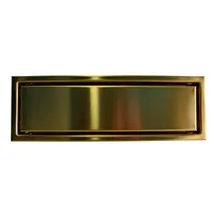 HICASA - Rejilla Invisible 10x30 Dorada