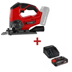 EINHELL - Sierra Caladora Inalámbrica + Cargador y Batería de 2.5 Ah