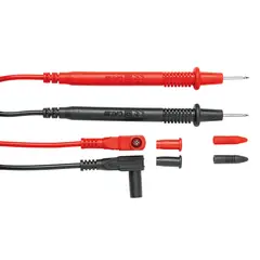 TRUPER - Juego Cables Prueba Multímetro Multitester Universal