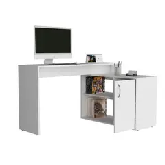 RTA DESIGN - Escritorio Axis Eco 71x125x90 Rta Blanco