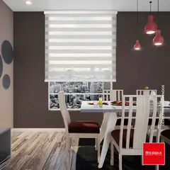 REGGIA - Cortina Roller Duo 100X170Cm Beige Vainilla Lb