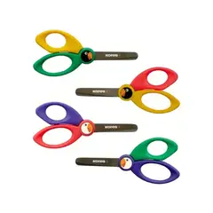 KORES - Tijeras Escolar Birdy Kids X3 Unds