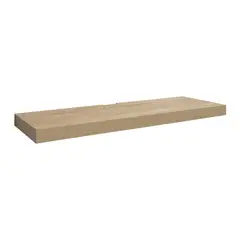 ESPACIOS ARMONICOS - Repisa Flotante Resistente 69.5x24.5x4cm Madera Clara
