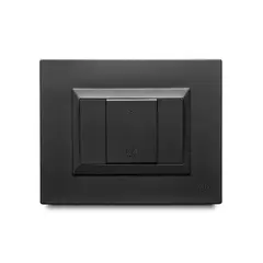 VETO - Interruptor Inteligente Sencillo Kinetico Negro