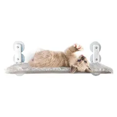 undefined - Cama hamaca flotante gato ventana percha plegable mascotas