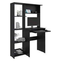 RTA DESIGN - Centro de Computo Con Biblioteca Alden Eco 150x100x40 Rta Wengue