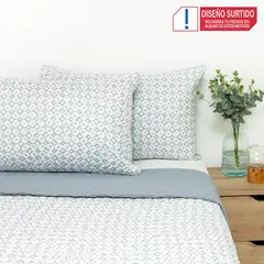 CASA BONITA - Quilt Doble/Extradoble Doblefaz 240x240 cm Microfibra Surtido