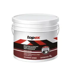 TOPEX - Revoque Plastico Blanco 6 kg