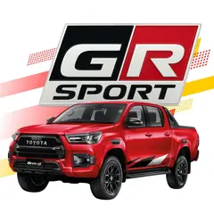 GENERICO - Emblema Gr Sport Adhesivo Para Toyota Hilux