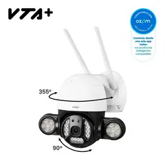 VTA PLUS - Cámara Wifi Con Movimiento para Exterior 4k Twice4