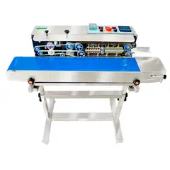 FULLER - Selladora de Bolsas Banda Continua Con Base y Sellado En Tinta