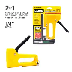 COVO - Grapadora Manual 2 en 1