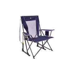 GCI OUTDOOR - Silla Mecedora Plegable Comfort Pro Para Camping Con Respaldo Cómodo