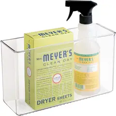 INTERDESIGN - Organizador De Pared iDesign AFFIXX Transparente Para Cocina Baño Y Oficina