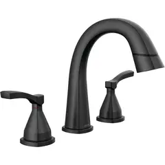 DELTA - Grifo De Baño Stryke Color Negro Mate Con Diseño Elegante