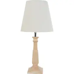 JUST HOME COLLECTION - Lámpara Mesa Victoria 1 Luz E27 Café