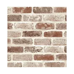 undefined - Papel Tapiz Autoadhesivo Ladrillo Rústico Estilo Lavado