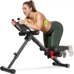 undefined - Máquina de Abdominales Ajustable para Ejercicio de Cuerpo Completo en Casa