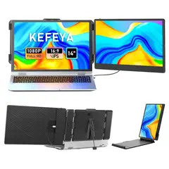 undefined - Extensor De Pantalla Portátil Dual Con Resolución Full HD Para Laptop