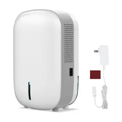 undefined - Mini Deshumidificador Silencioso con Apagado Automático para Espacios Pequeños