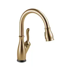 DELTA - Grifo De Cocina Leland Sin Contacto Con Tecnología Táctil Dorado