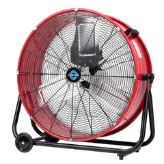 TORNADO - Ventilador de Piso Industrial Alta Velocidad con Cabezal Inclinable