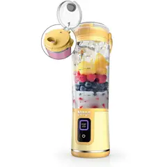 NINJA - Licuadora Portátil Blast Ideal para Batidos con Estilo Limón
