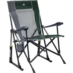 GCI OUTDOOR - Silla Mecedora Plegable Roadtrip Rocker Con Respaldo Cómodo Y Soporte Para Bebidas