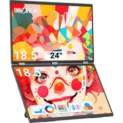 undefined - Extensor De Pantalla Portátil Triple Monitor Plegable Para Laptop
