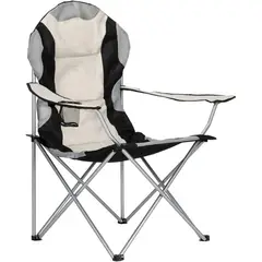 undefined - Silla Plegable Portátil Para Camping Con Bolsa De Transporte Guangshuohui Gris Negro