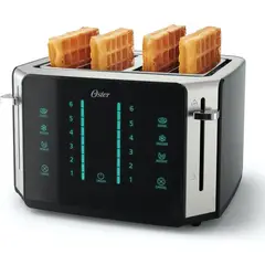 OSTER - Tostadora Digital de 1600 W con Pantalla Táctil