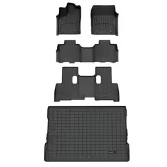 WEATHERTECH - Tapete Termoformado Kit Completo Toyota Sequoia 2023