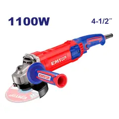 EMTOP - Pulidora 4 1/2 Pulgadas Eléctrica Uso Rudo 1100 W 12000 RPM Industrial