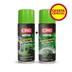 CRC - Lubricante 220Ml+Desengrasante 220Ml Cadena Motos