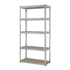 PRETUL - Estante Metálico 180x40x91cm Truper 5 Repisas En Mdf 175kg