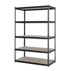 PRETUL - Estante Metálico 180x60x120cm Truper 5 Repisas En Mdp 300kg