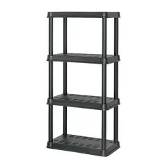 PRETUL - Estante Plástico 125x38x61cm 4 Repisas Truper Carga 175kg