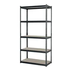 PRETUL - Estante Metálico 183x45x91cm Truper 5 Repisas En Mdp 300kg