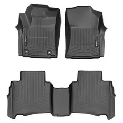 WEATHERTECH - Tapete Termoformado Toyota Hilux Fortuner 2016 2026 1 y 2 Fila Negro