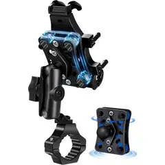 undefined - Soporte Antivibración para Teléfono en Vehículo Todoterreno UTV con Montaje en Jaula