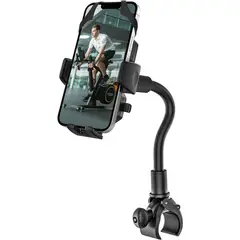 undefined - Soporte Flexible para Teléfono con Cuello de Cisne para Bicicleta y Gimnasio