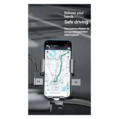 GENERIC - Soporte de Teléfono para Bicicleta y Motocicleta con Clip Flexible y Bloqueo Rápido