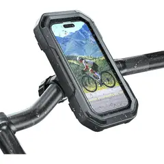 undefined - Soporte Impermeable para Teléfono de Bicicleta y Motocicleta con Pantalla Táctil
