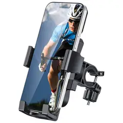 undefined - Soporte para Teléfono de Bicicleta y Motocicleta con Giro de 360 Grados