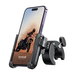 undefined - Soporte de Teléfono para Motocicleta con Bloqueo Rápido Lamicall