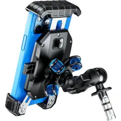 undefined - Soporte de Teléfono para Motocicleta con Amortiguador y Bloqueo Antirrobo Kewig